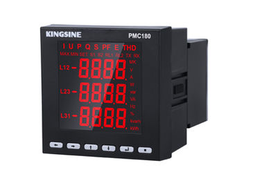 Compteur d'électricité multifonctionnel de Digital, PMC180 triphasé